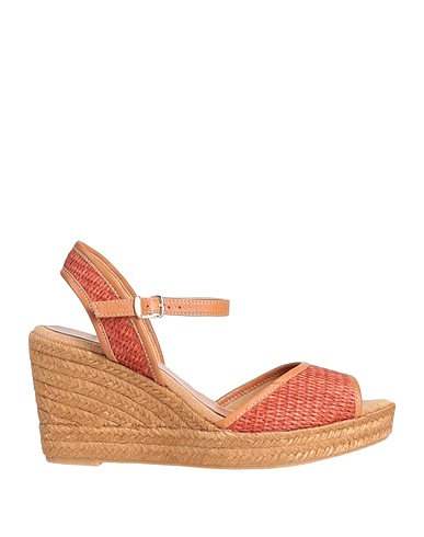 TONI PONS Espadrilles Brown Natural raffia, Soft Leather