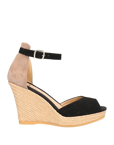 TONI PONS Espadrilles Black Leather