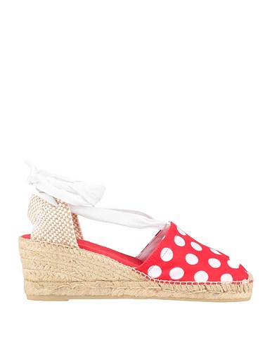TONI PONS Espadrilles Rot Gewebefasern