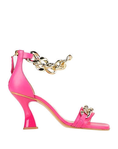 BRUGLIA Sandals Fuchsia Soft Leather