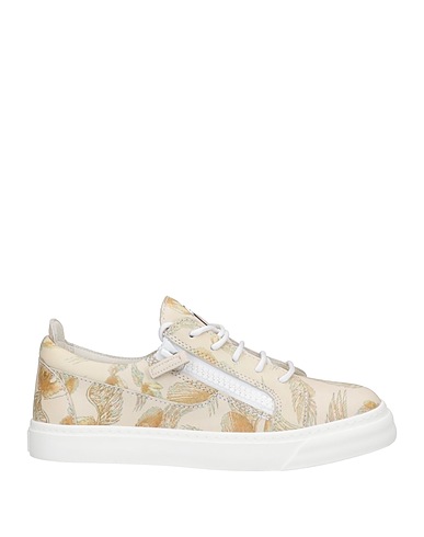 GIUSEPPE ZANOTTI Sneakers Beige Soft Leather
