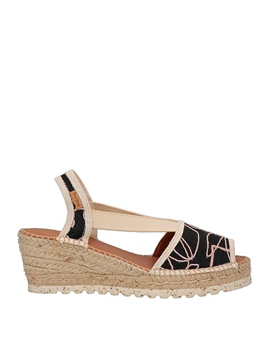 TONI PONS Espadrilles Schwarz Gewebefasern