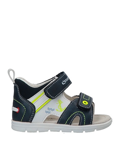 SUPERGA Sandals Midnight blue Textile fibers