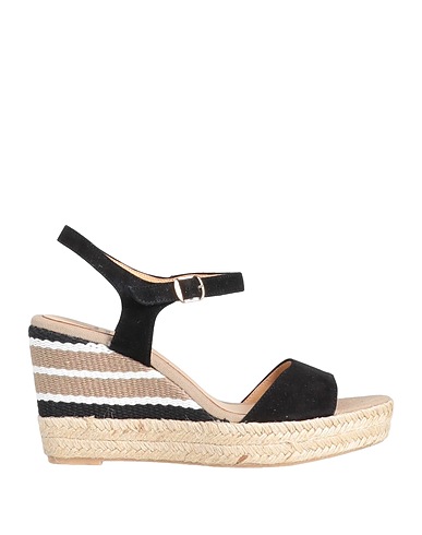 TONI PONS Espadrilles Black Leather