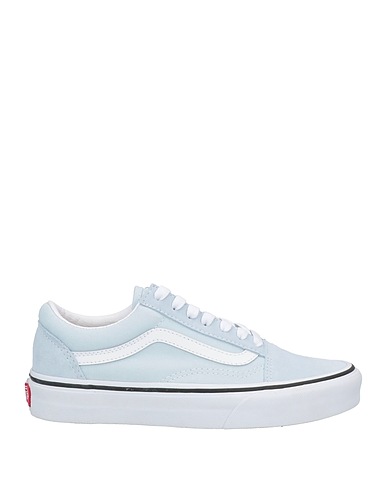 VANS Sneakers Sky blue Soft Leather, Textile fibres