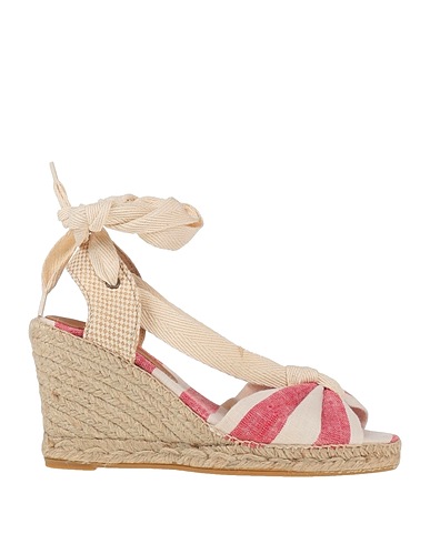 TONI PONS Espadrilles Rot Gewebefasern