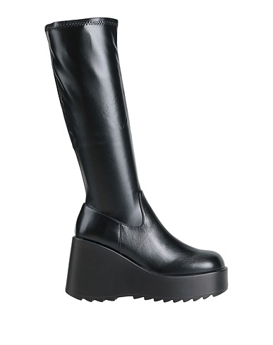 STEVE MADDEN Stiefel Schwarz Gewebefasern