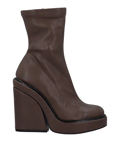 STEVE MADDEN Ankle boot Khaki Textile fibers