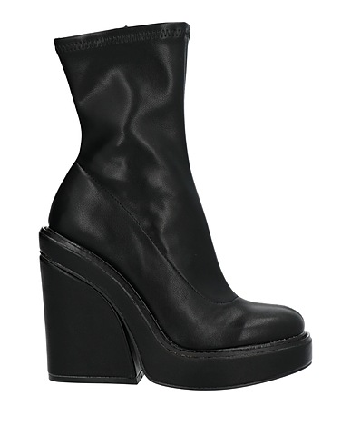 STEVE MADDEN Ankle boot Black Textile fibres