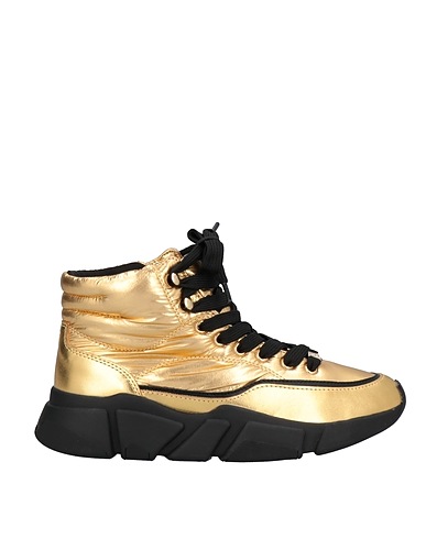 STEVE MADDEN Sneakers Gold Textile fibers
