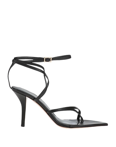 ILIO SMERALDO Flip flops Black Soft Leather