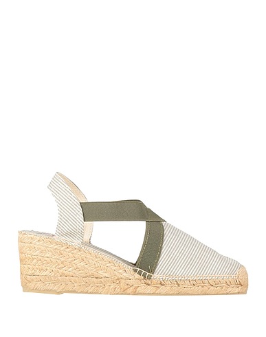 TONI PONS Espadrilles Salbeigrün Gewebefasern