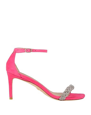 STUART WEITZMAN Sandals Fuchsia Leather