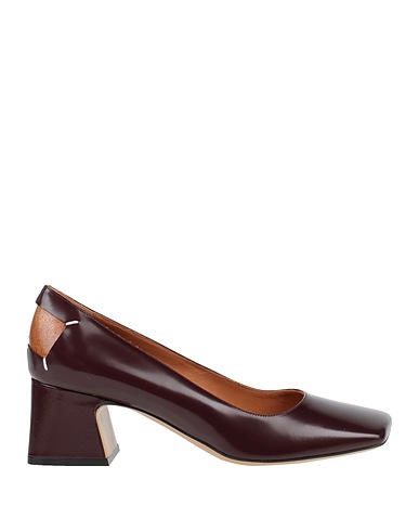MAISON MARGIELA Pump Burgundy Soft Leather