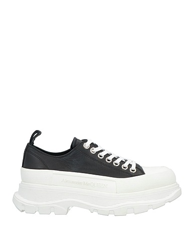 MCQUEEN Sneakers Black Soft Leather