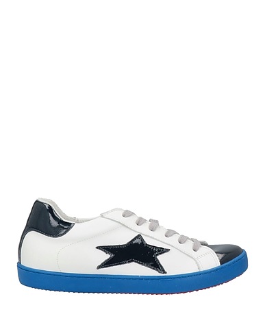 ISHIKAWA Sneakers Blu Pelle, Fibre tessili