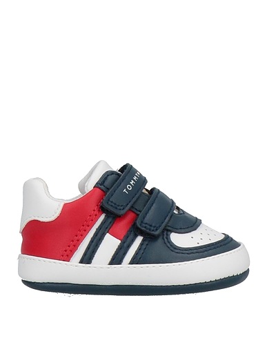 TOMMY HILFIGER Newborn shoes Navy blue 100% Recycled polyurethane