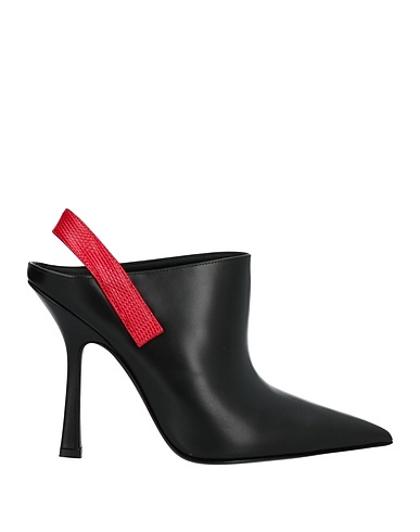 DSQUARED2 Mules and clogs Black Calfskin