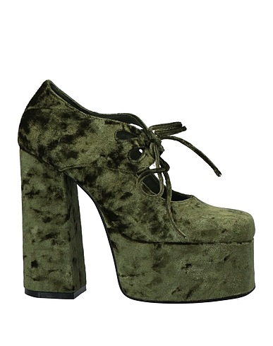 JEFFREY CAMPBELL Pumps Grün Gewebefasern