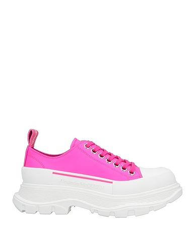 MCQUEEN Sneakers Fucsia Pelle di vitello
