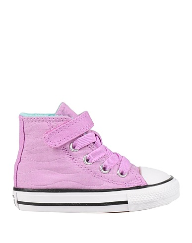 CONVERSE Canvas trainers  CTAS 1V HI
 Lilac Textile fibres