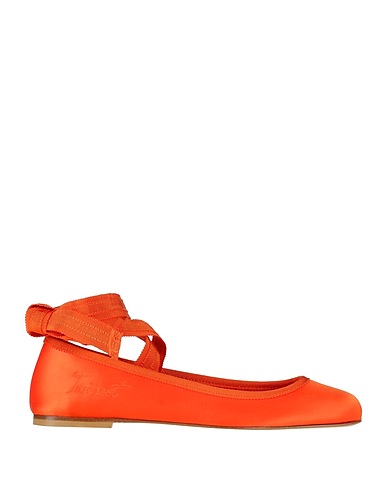 TWINSET Ballerine Arancione Fibre tessili