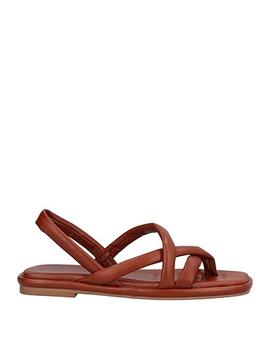 181 Flip flops Brown Leather