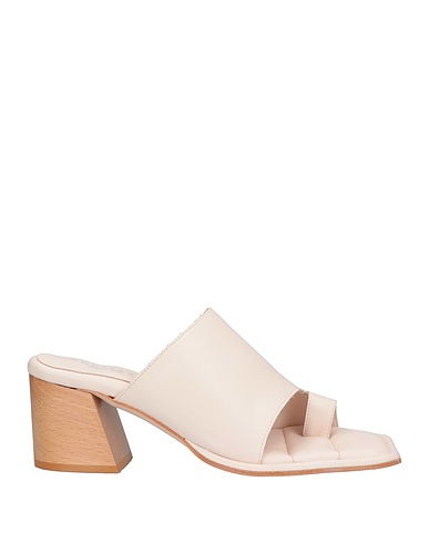 EQUITARE Flip flops Ivory Soft Leather