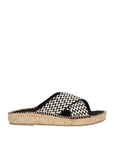 TONI PONS Espadrilles Black Textile fibers
