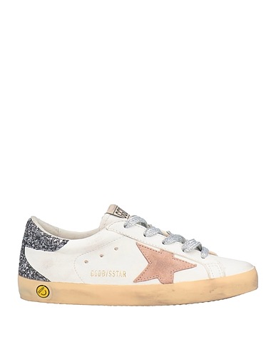 GOLDEN GOOSE Sneakers Blanco Piel, Fibras textiles