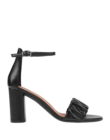 GEOX Sandals Black Soft Leather
