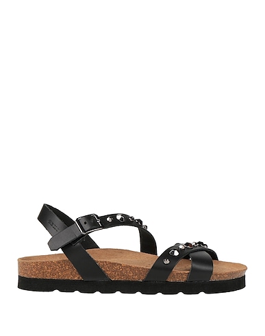 GEOX Sandali Nero Pelle di bovino