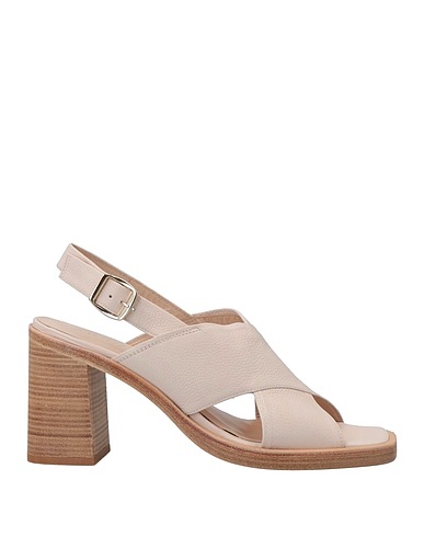 ZINDA Sandals Ivory Soft Leather
