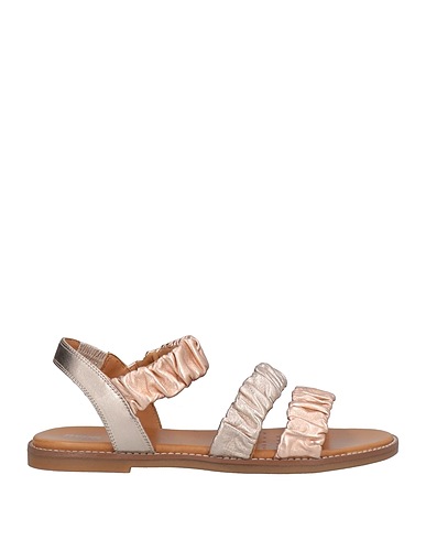 GEOX Sandals Rose gold Soft Leather