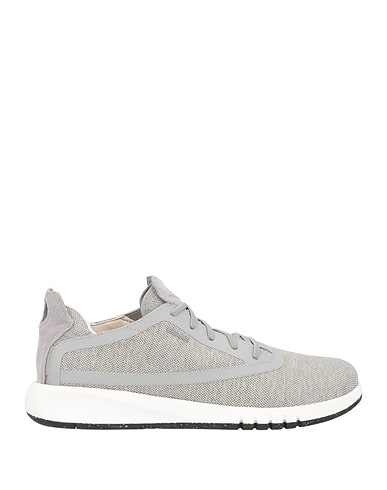 GEOX Sneakers Grau Leder, ECONYL®