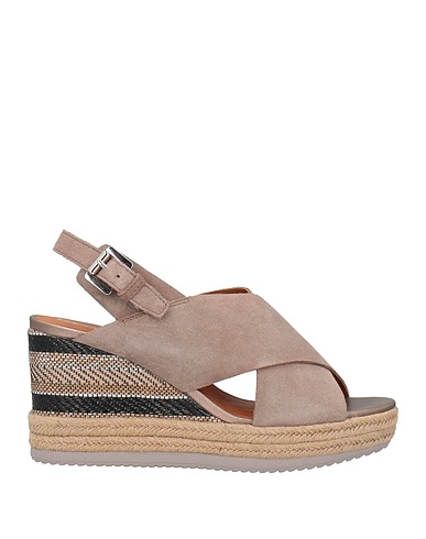 GEOX Espadrilles Taupe Leather