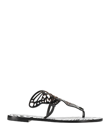 SOPHIA WEBSTER Flip flops Black Soft Leather