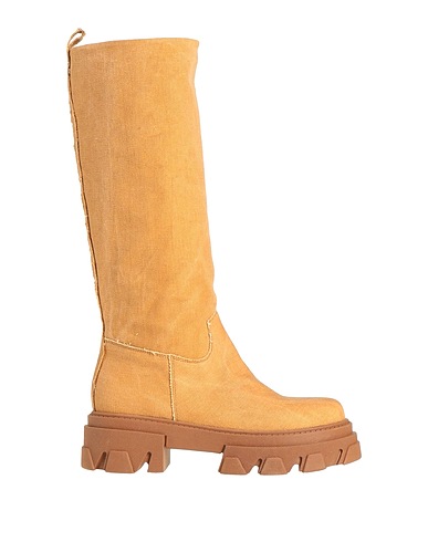 UNLACE Boots Camel Textile fibres