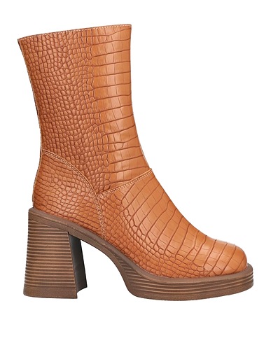 STEVE MADDEN Stivaletti Cammello Fibre tessili