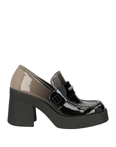 STEVE MADDEN Loafers Grey Textile fibres
