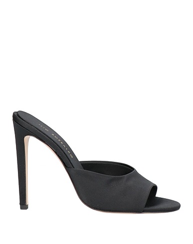 ILIO SMERALDO Sandals Black Textile fibres
