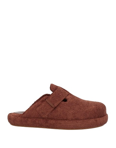 ILIO SMERALDO Mules und Clogs Braun Gewebefasern