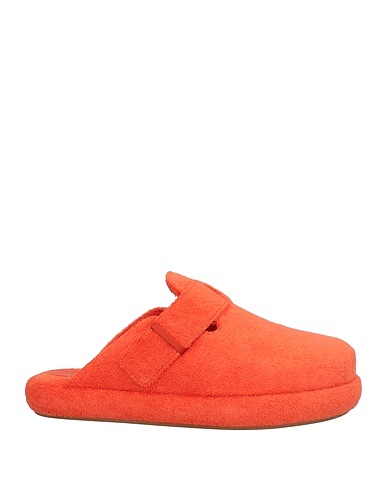 ILIO SMERALDO Mules and clogs Orange Textile fibres