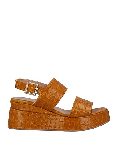BALDININI Sandals TREND Marigold Textile fibers
