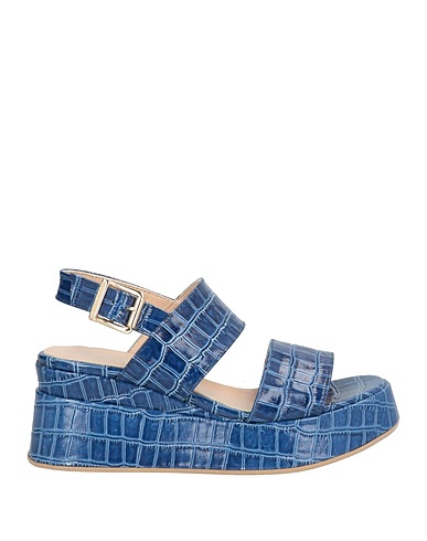 BALDININI Sandals TREND Blue Textile fibers