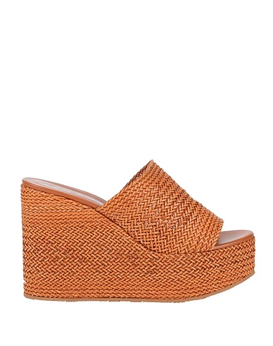 CASADEI Sandali Marrone Fibre tessili