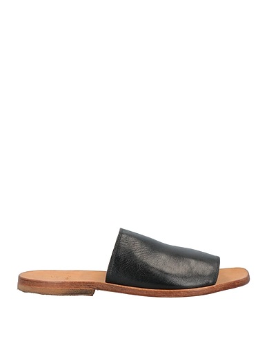 MOMA Sandals Black Cowhide