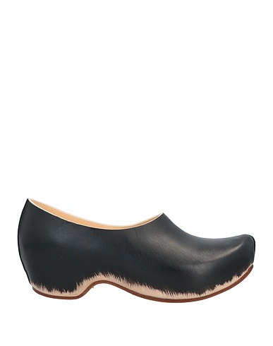 QUIRA Mules und Clogs Schwarz Leder