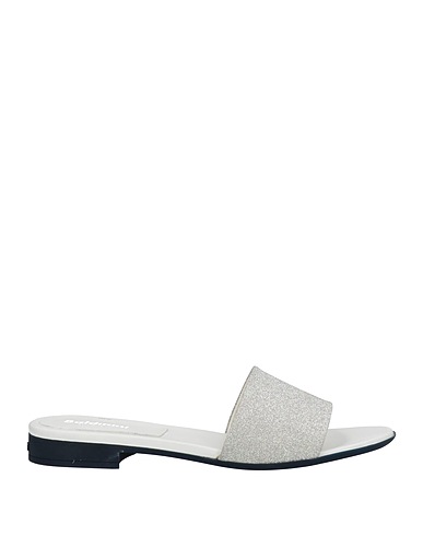 BALDININI Sandals Silver Soft Leather