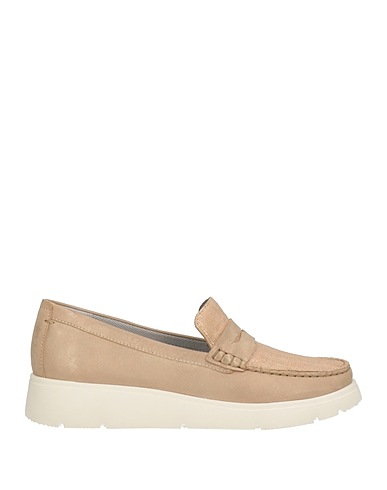 GEOX Mokassins Beige Leder